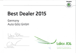Best Dealer Germany 2015